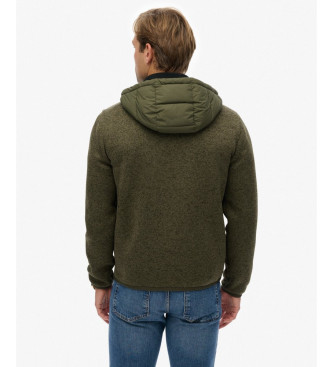 Superdry Veste hybride Storm verte
