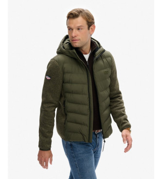 Superdry Veste hybride Storm verte