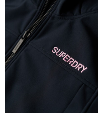 Superdry Softshell-jakke med htte navy