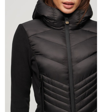 Superdry Sturmjacke mit Kapuze schwarz