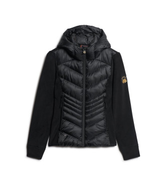 Superdry Sturmjacke mit Kapuze schwarz