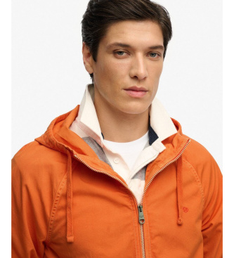 Superdry Vasket twill-jakke orange