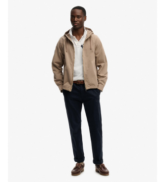 Superdry Jakke i vasket twill taupe