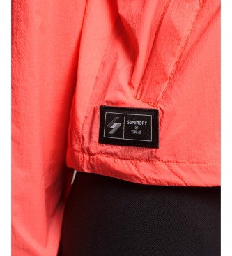 Superdry Lightweight jacket with Code Standard logo orange