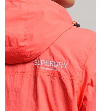Superdry Leichte Jacke mit Code Standard Logo orange