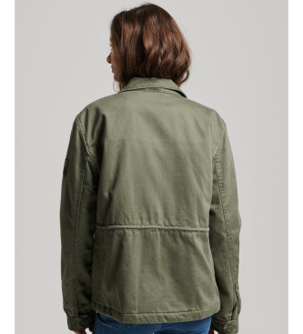 Superdry Veste militaire avec doublure M65 verte