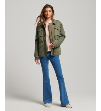 Superdry Veste militaire avec doublure M65 verte