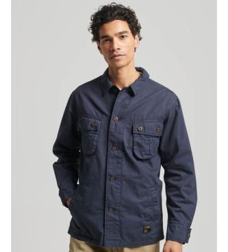 Superdry Navy military jacket