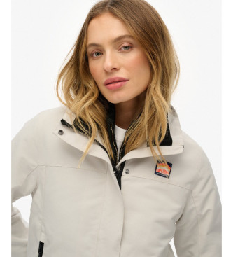 Superdry Casaco em tecido off-white