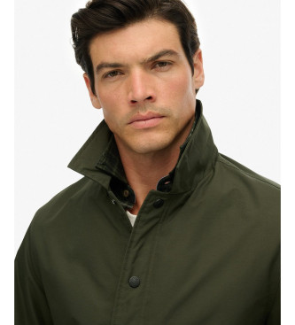 Superdry Coach Nylon Jacket green
