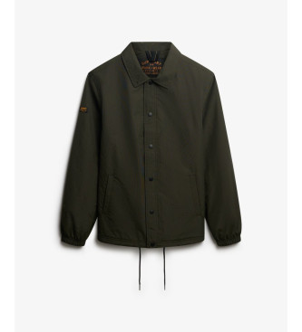 Superdry Coach Nylon Jacket green