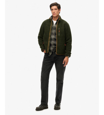 Superdry Outdoor-jakke med fuld lynls, grn
