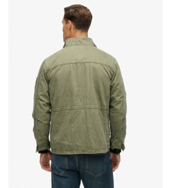 Superdry Giacca con toppa verde