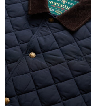 Superdry Gewatteerd Estate Coach Jas marine