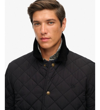 Superdry Casaco Coach acolchoado preto