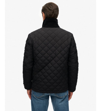 Superdry Casaco Coach acolchoado preto