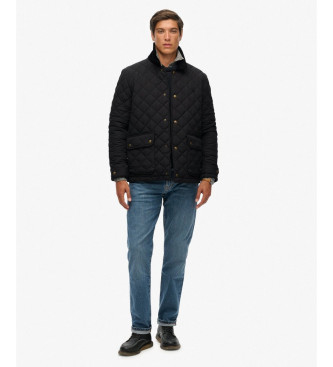 Superdry Casaco Coach acolchoado preto