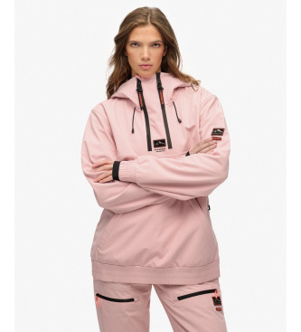 Superdry Ski Freestyle Softshell jakna roza