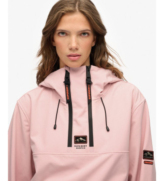 Superdry Ski Freestyle Softshell jakna roza