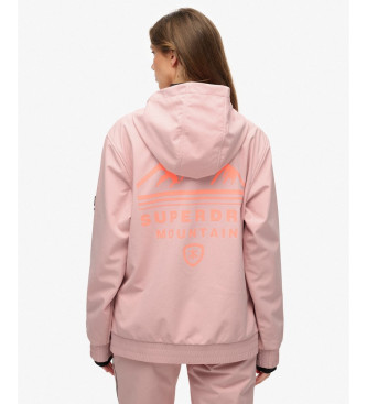 Superdry Ski Freestyle Softshell jakna roza