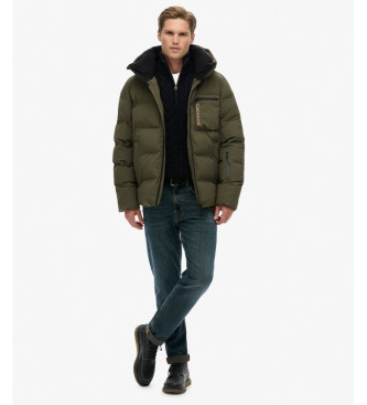 Superdry Casaco Ski Sports Washed verde