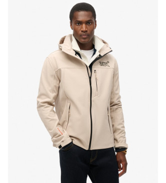 Superdry Kurtka Trekker Soft Shell w kolorze szarym