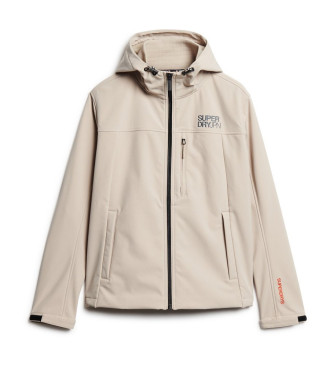 Superdry Kurtka Trekker Soft Shell w kolorze szarym