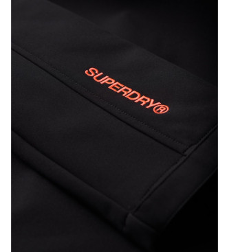 Superdry Trekker Soft Shell Jas zwart