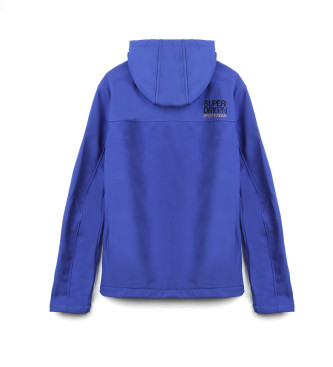 Superdry Softshell jacket Trekker blue