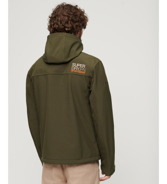 Superdry Chaqueta Softshell Trekker verde