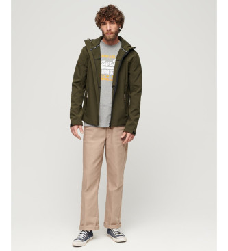 Superdry Chaqueta Softshell Trekker verde