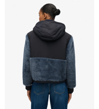 Superdry Super Soft Hybrid Jacke marineblau