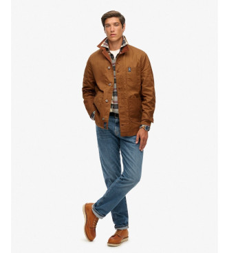 Superdry The Merchant Store brun jacka