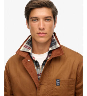 Superdry The Merchant Store brun jacka