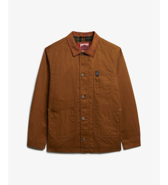 Superdry The Merchant Store brun jacka