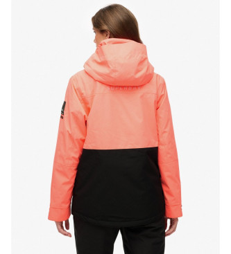 Superdry Ultimativ freestyle-skijakke koral