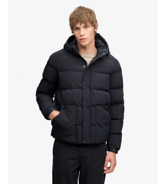Superdry Klassieke Everest gewatteerde jas marineblauw