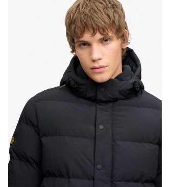 Superdry Klassieke Everest gewatteerde jas marineblauw