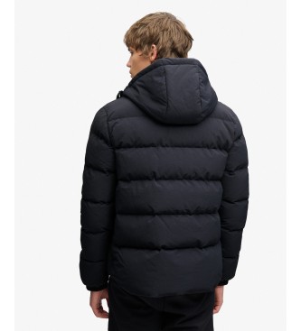 Superdry Klassieke Everest gewatteerde jas marineblauw