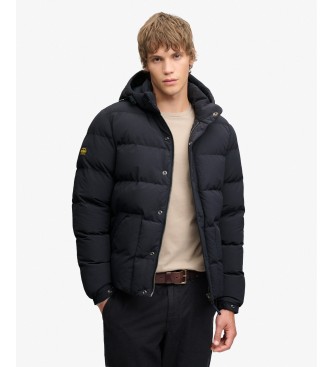 Superdry Klassieke Everest gewatteerde jas marineblauw