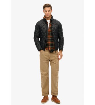 Superdry Veste matelasse Fuji Lite noir