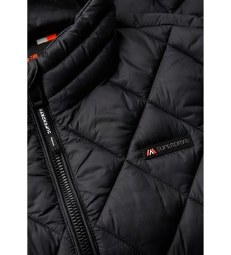 Superdry Veste matelasse Fuji Lite noir