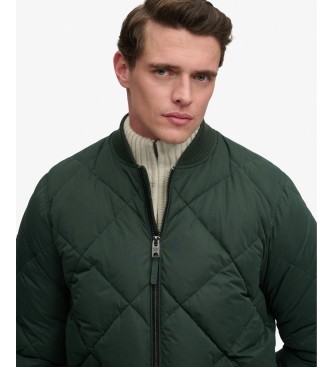 Superdry Giacca imbottita verde Diamond Quilt