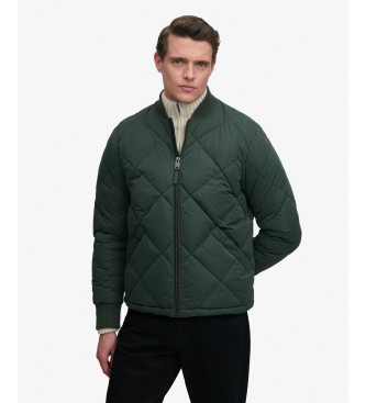 Superdry Giacca imbottita verde Diamond Quilt