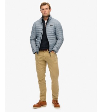 Superdry Chaqueta acolchada Fuji Lite Padded azul