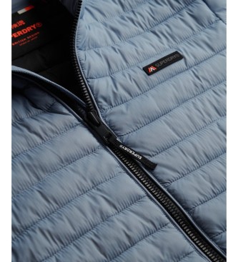 Superdry Chaqueta acolchada Fuji Lite Padded azul