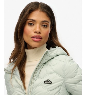 Superdry Fuji Lite Wave Padded Steppjacke, grau