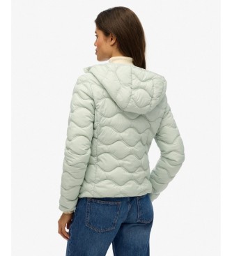 Superdry Fuji Lite Wave Padded Steppjacke, grau