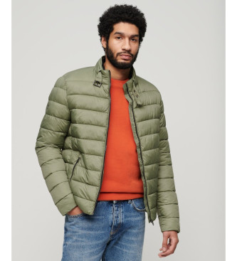 Superdry Lightweight quilted jacket green
