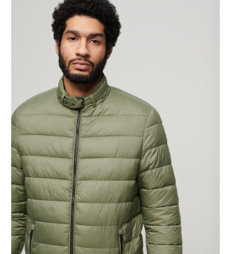 Superdry Lightweight quilted jacket green